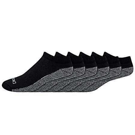 Boy's Dri-Tech No Show Socks - 6 Pk