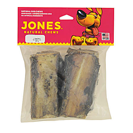 4 in Beef Rib Bone Dog Chews - 4 Pk.