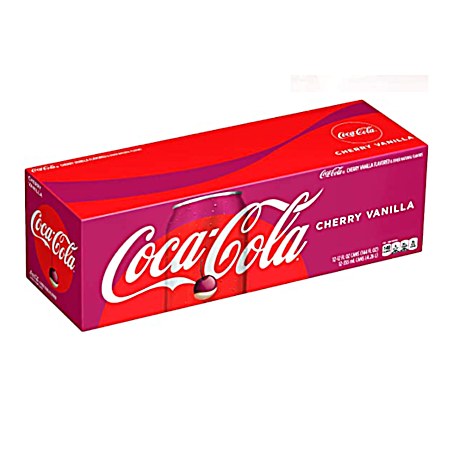 Cherry Vanilla 12 Oz Soda - 12 Pk