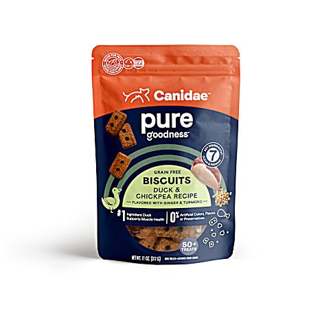 Pure Grain Free Biscuits - Duck & Chickpea Recipe Treats
