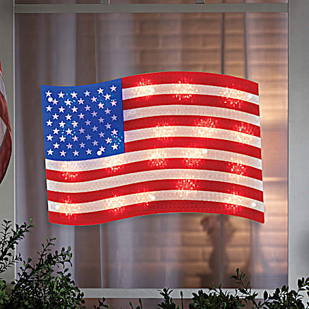 Patriotic Shimmer - American Flag