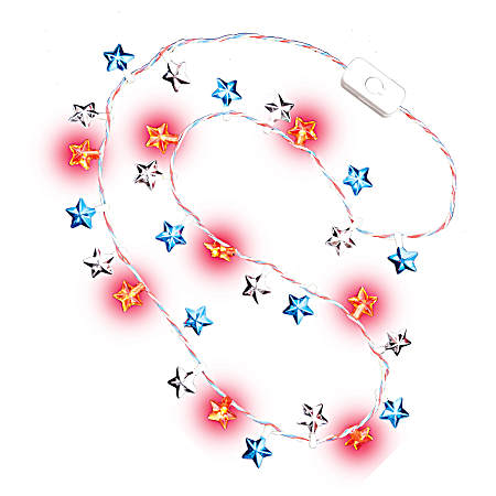 Patriotic Flashing Necklace