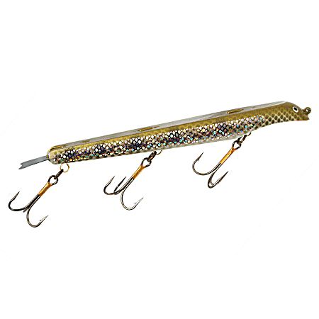 Holographic Perch Weighted Thriller Musky Bait