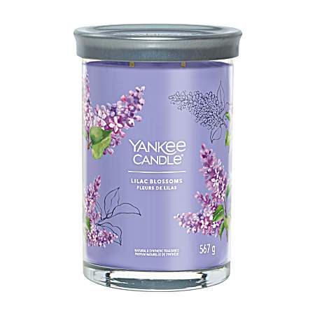 20 oz Signature Large Tumbler Lilac Blossoms Candle