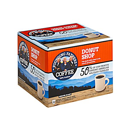 Donut Shop Coffee Brew Cups