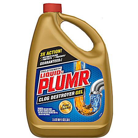 2.5 qt Clog Destroyer + PipeGuard Gel