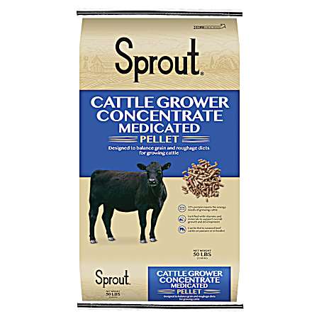 Cattle Grower Concentrate Medicated