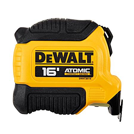 16 ft ATOMIC COMPACT SERIES Tape Measure