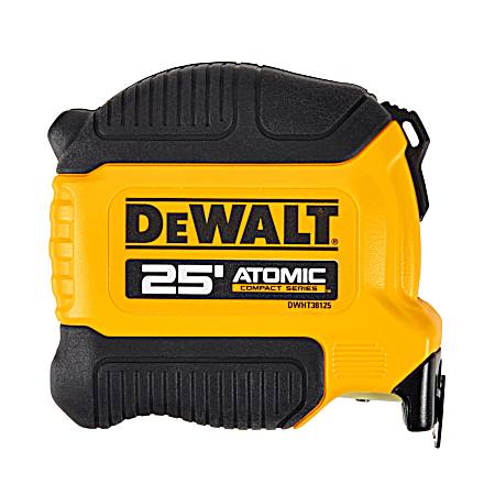 25 ft ATOMIC COMPACT SERIES Tape Measure