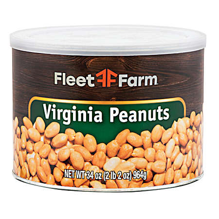 34 oz Virginia Peanuts