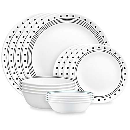 City Block 16 Pc. Mugless Dinnerware Set