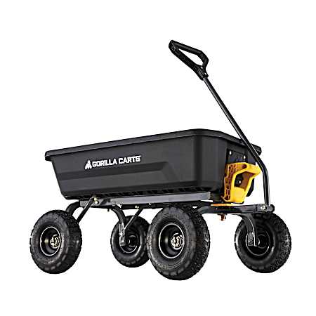 4 cu. ft. Poly Dump Cart