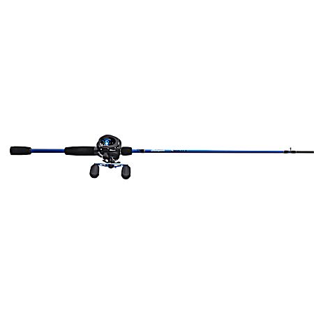 6 ft 6 in M 1-pc Black Agility RH Baitcast Combo