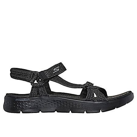 Performance Women's Black Go Walk Sport Sandals
