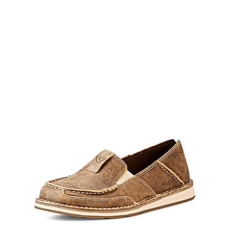 Women's Brown Bomber Cruiser Slip-On Shoes