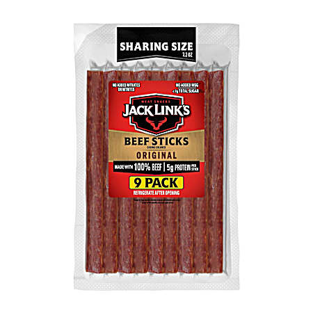 7.2 oz. Original Beef Sticks - 9 Pk.