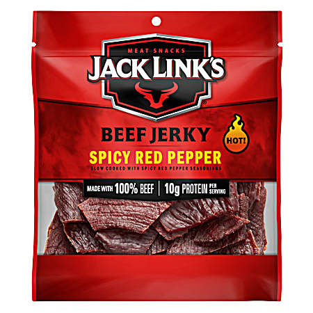 2.85 oz. Spicy Red Pepper Beef Jerky