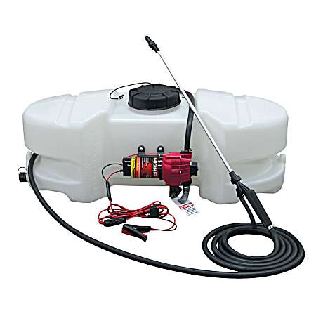 20 gal White Economy ATV Spot Sprayer