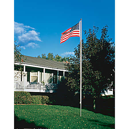 20 Ft. In-Ground Flagpole Set