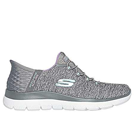 Sport Women's Grey Summits Slip-In Shoes