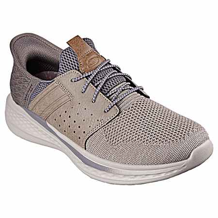 USA Men's Taupe Slade Slip-Ins Shoes