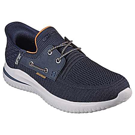 USA Men's Navy Delson Slip-Ins Shoes