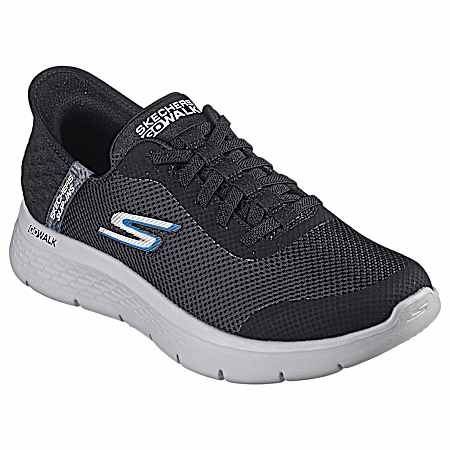 Performance Men's Black Go Walk Flex Slip-Ins Shoes