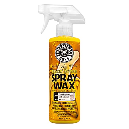 16 oz Blazin' Banana Natural Carnauba Spray Wax