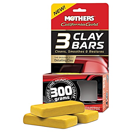 California Gold 3 Clay Bars