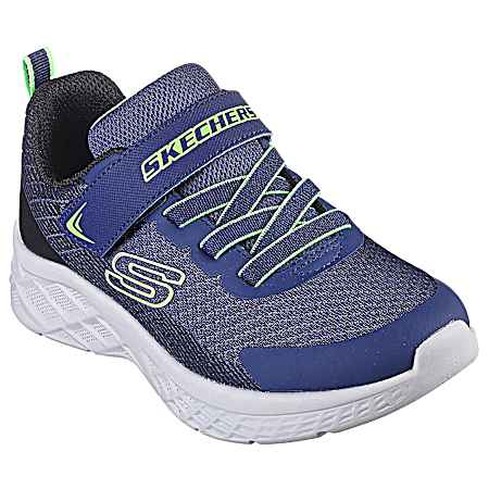 Boys' Navy Multi Microspec II Zovrix Shoes