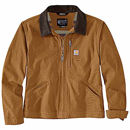 Women's Rugged Flex Loose Fit Canvas Detroit Jacket