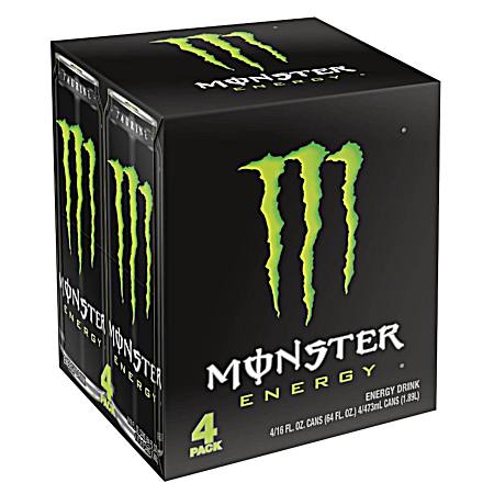 16 oz Original Energy Drinks - 4 Pk