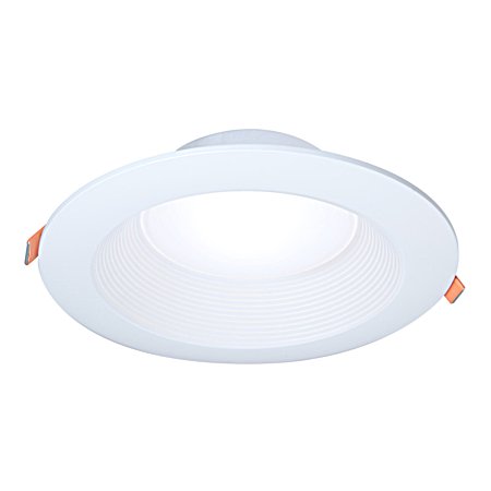 HALO 6 in LED 3CCT Can-less Baffle Downlight