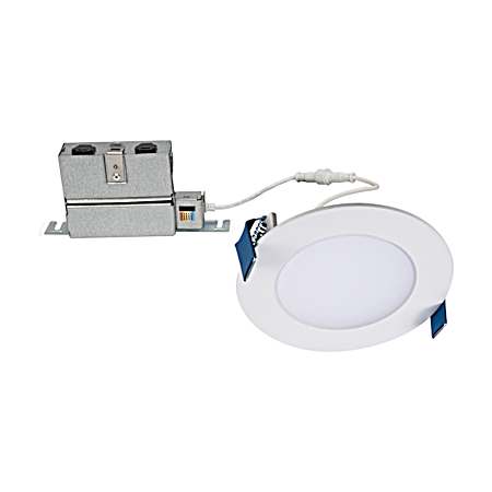 4 in. LED 5CCT Long Life Can-Less Slim Edge Downlight