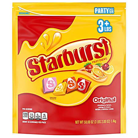 50 oz Original Chewy Fruit Candy