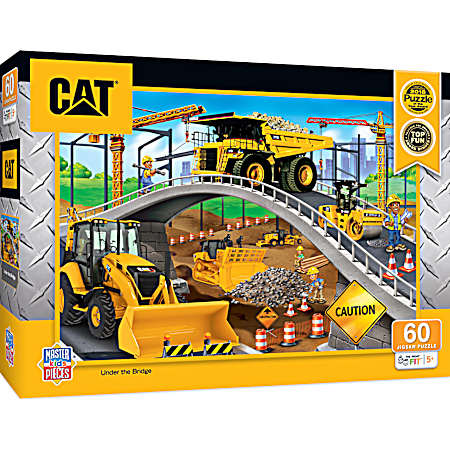 Caterpillar 60 Pc Puzzle - Assorted