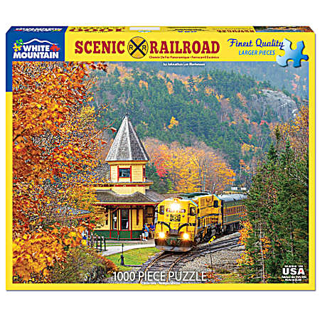 1,000 Pc Woods and Farmlands Scenes Jigsaw Puzzle - Assorted