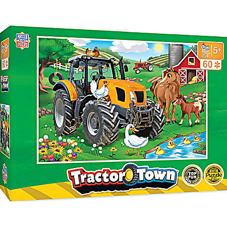 Tractor Town 60 Pc. Puzzles - Assorted