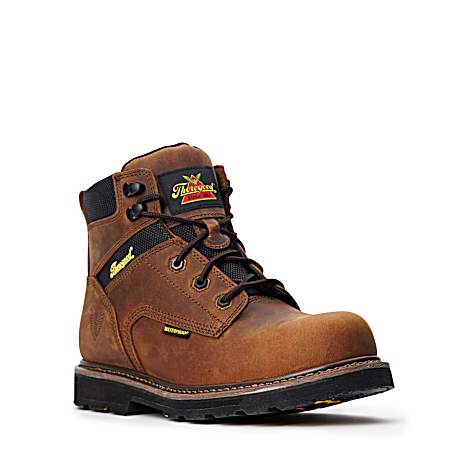 Men's Crazyhorse Job-Site Series 6 in. Safety Toe Boots