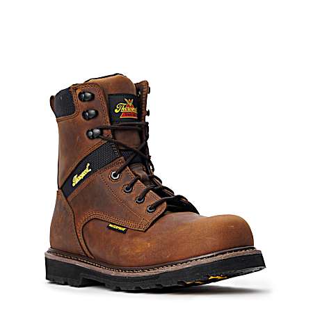 Men's Crazyhorse Job-Site Series 8 in. Safety Toe Boots
