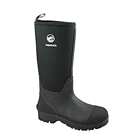 Men's Black Neoprene Rubber Boots