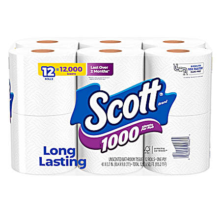 Bath Tissue - 12 pk