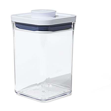 POP 2.0 Small Square Short Container - 1.1 qt