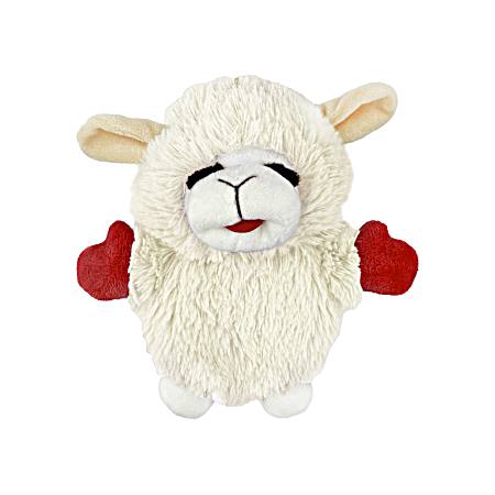 6 in Lamb Chop Crinkle Dog Toy