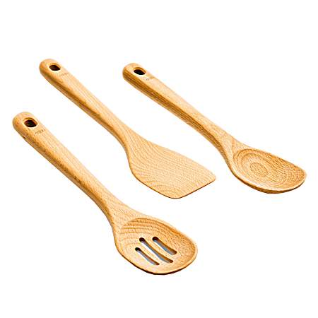 3 Pc Wooden Utensil Set