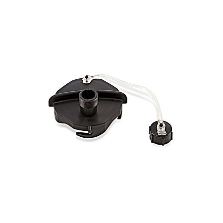 RV Sewer Cap with Hose Connection