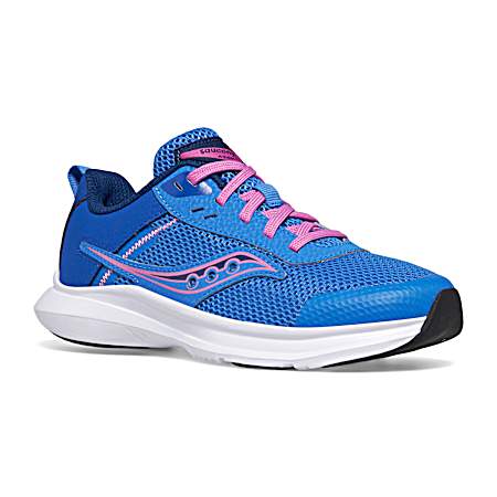 Girls' Blue/Multi Axon Athletic Shoes