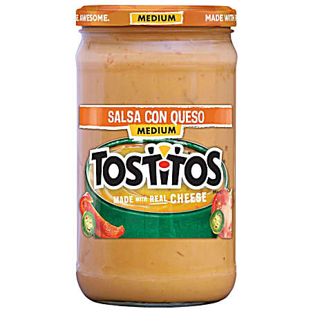 23 oz Medium Salsa Con Queso