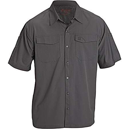 Men's Freedom Flex Button Front Short Sleeve Shirt