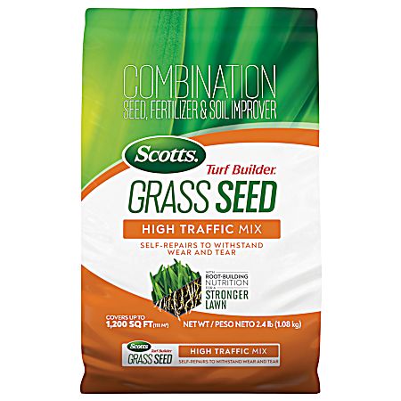 Grass Seed High Traffic Mix - 2.4 lbs